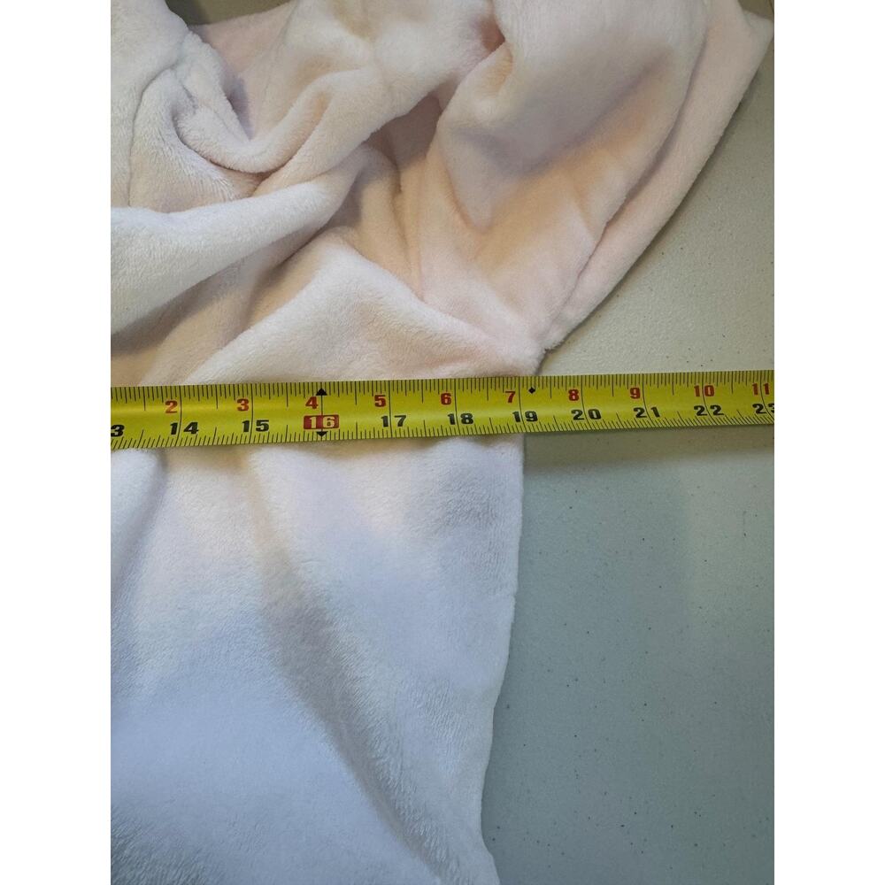 Charter Club Robe Womens Medium Pink Fleece Belted Shawl Collar Kimono Lounge - Picture 8 of 14